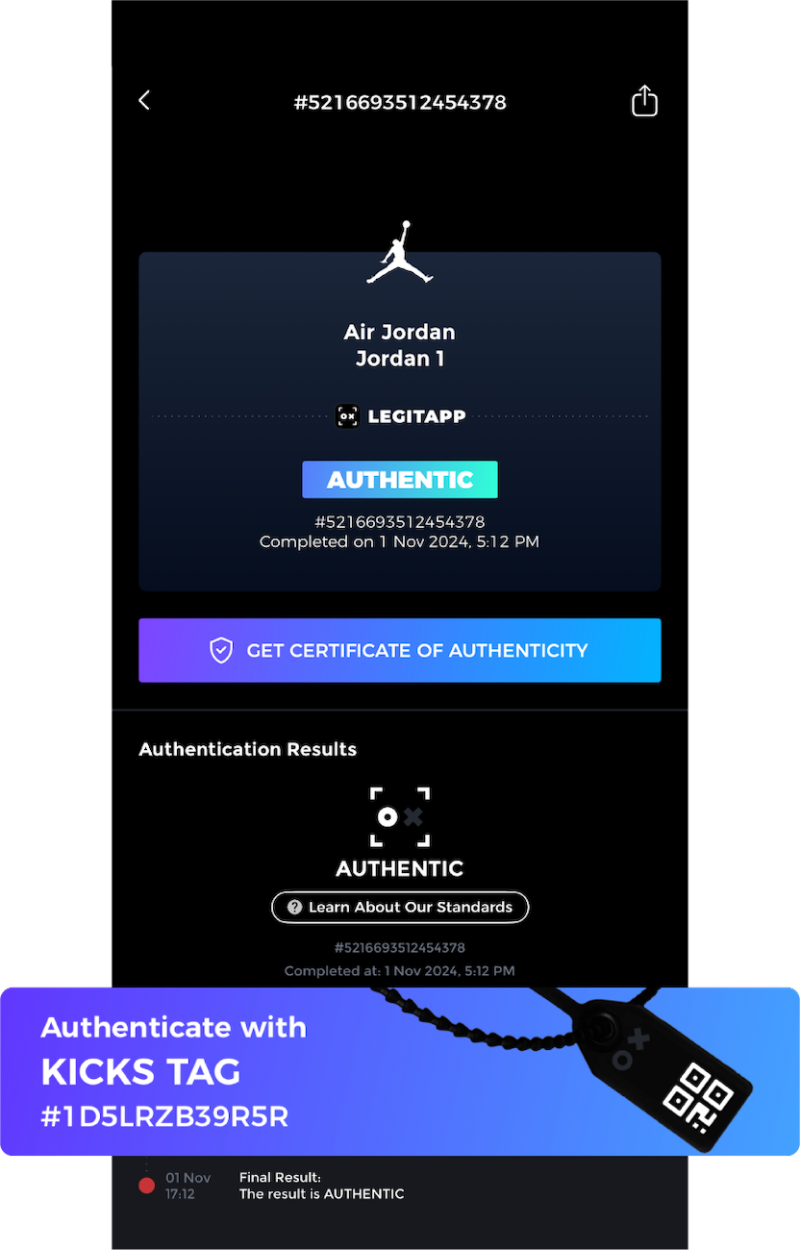 Receive Your Authentication Results