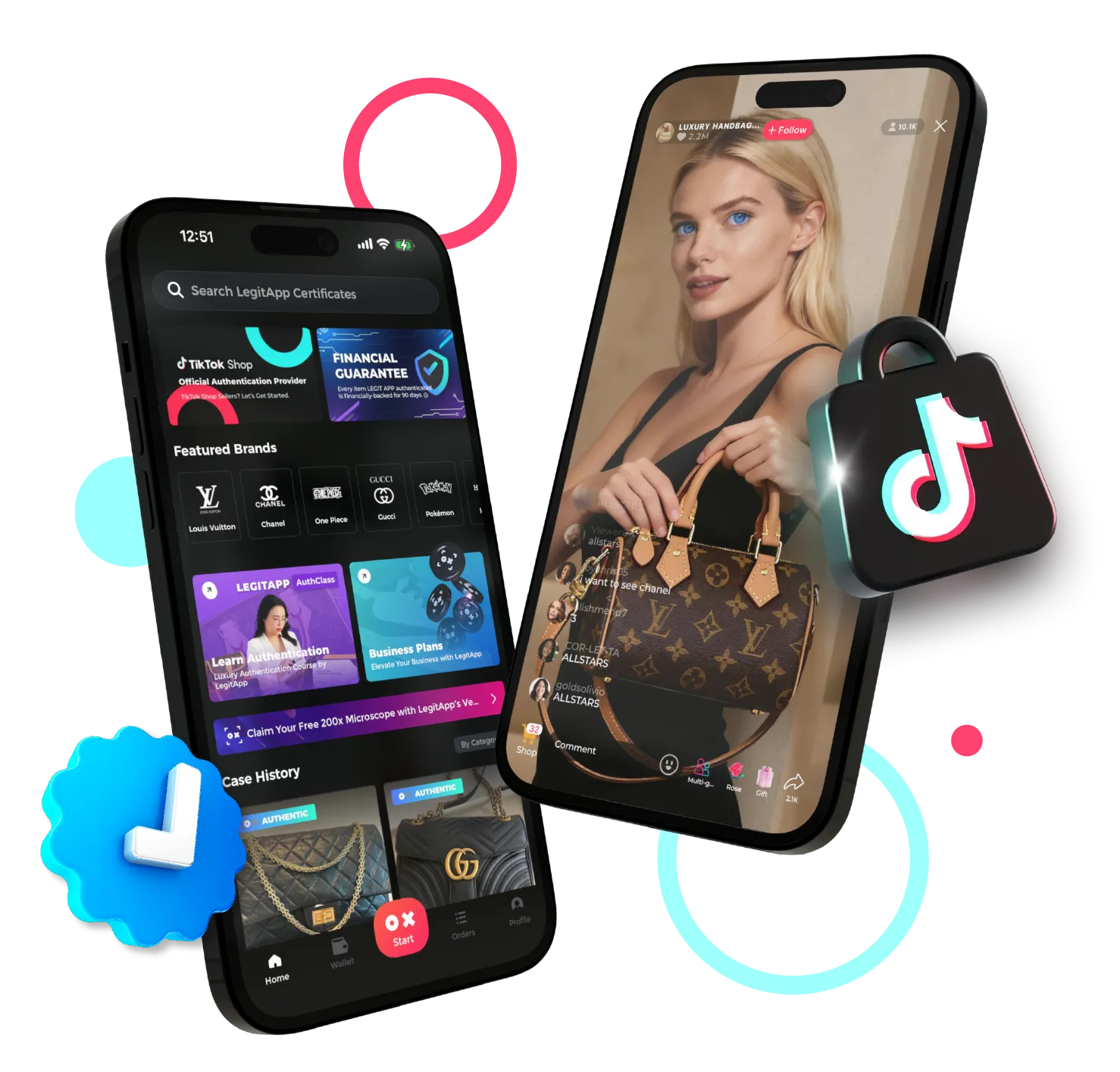 LegitApp X tiktok Partnership