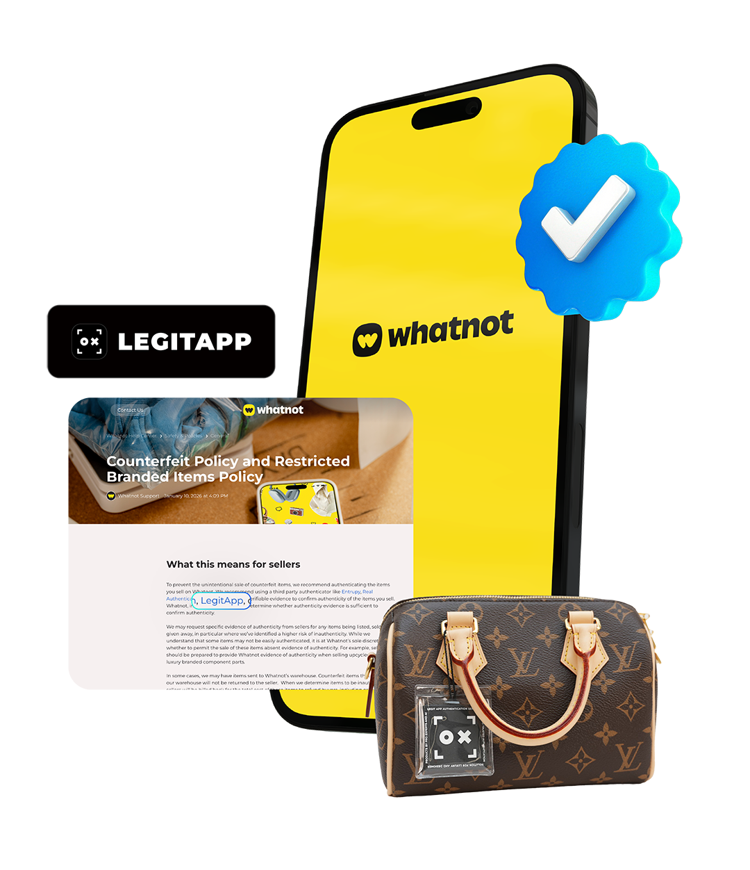 LegitApp X whatnot Partnership
