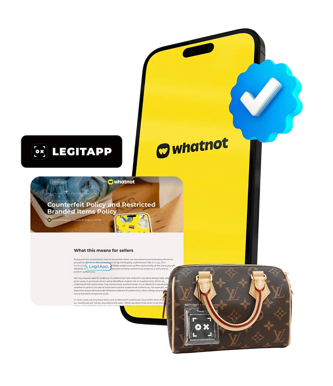 LegitApp X whatnot Partnership